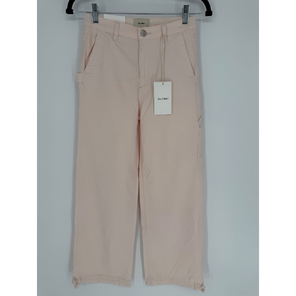 DL1961 GIRLS LILY JOGGER BLUSH PINK SIZE 14 NWT CARPENTER Y2K COQUETTE URBAN